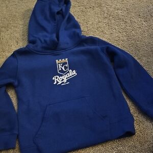 🖤Kids KC Royals Blue Hoodie #K